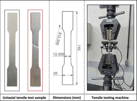 uniaxial tensile testing cuttings